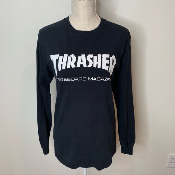 Thrasher Other - Thrasher Skateboard Magazine Long Sleeve Tee Shirt Small